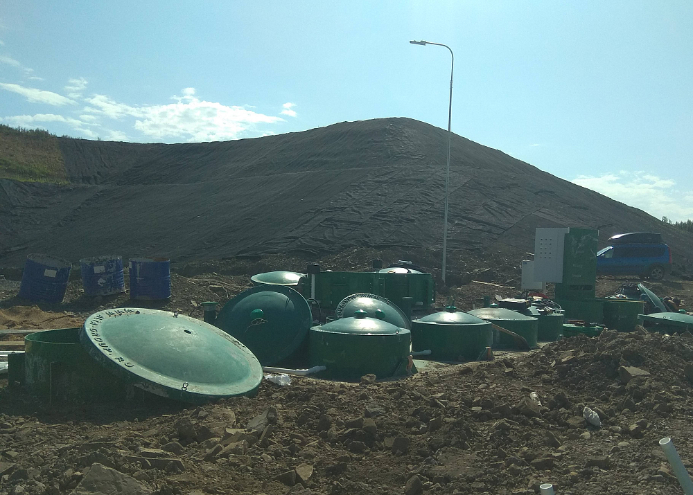 КНС для хозяйственно-бытовых стоков, Пермский край, "Тепличные технологии" 