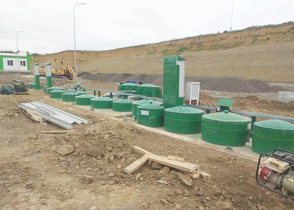 КНС для хозяйственно-бытовых стоков, Пермский край, "Тепличные технологии" 