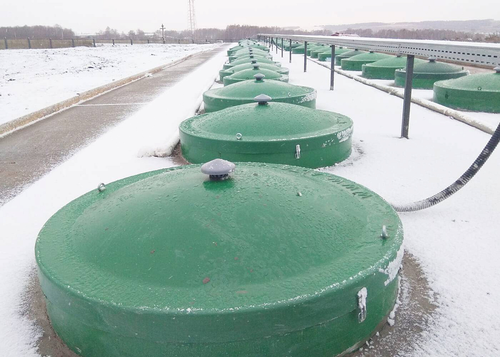 Хозяйственно-бытовой сток - 400 м3 в сутки, поселок Балахта, Красноярский край